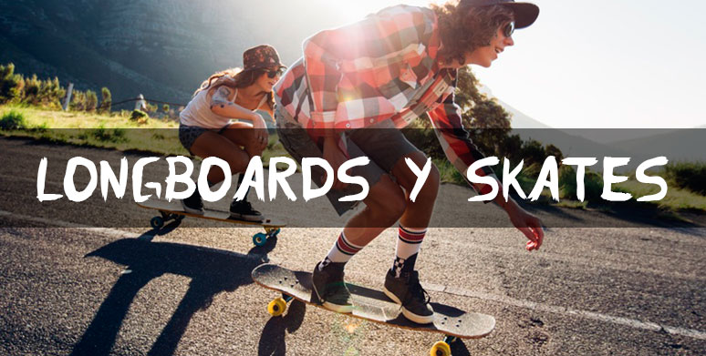 longboards y skates