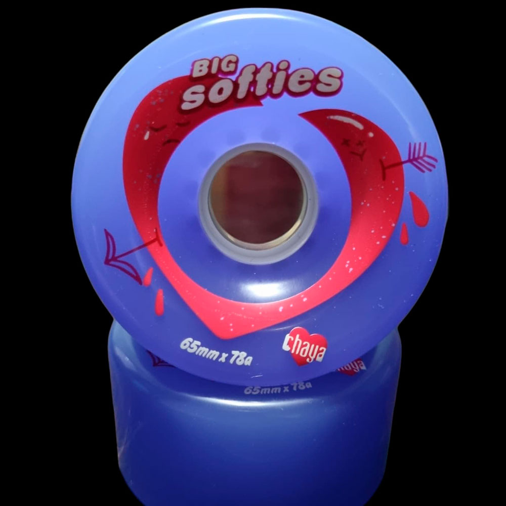 Ruedas Big Softies Moradas - Imagen 2
