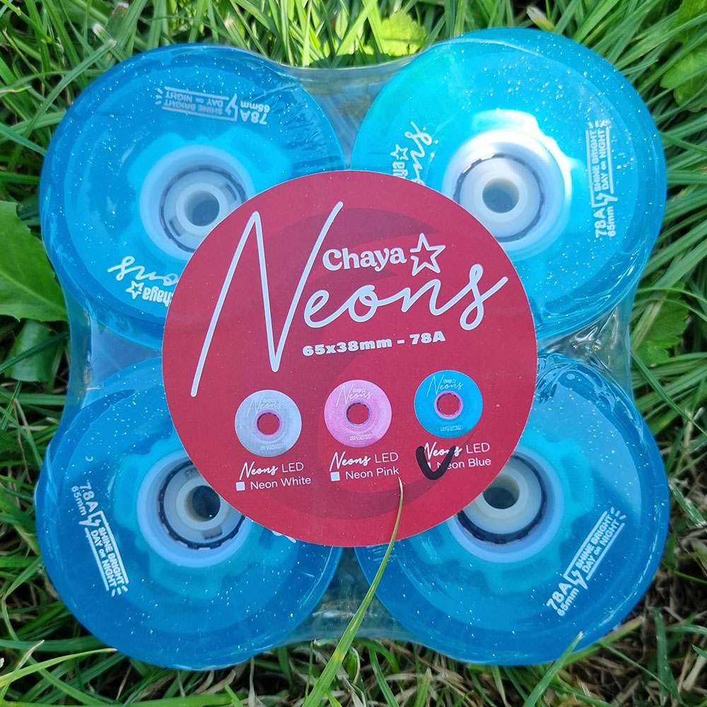 Ruedas Neons blue ligth