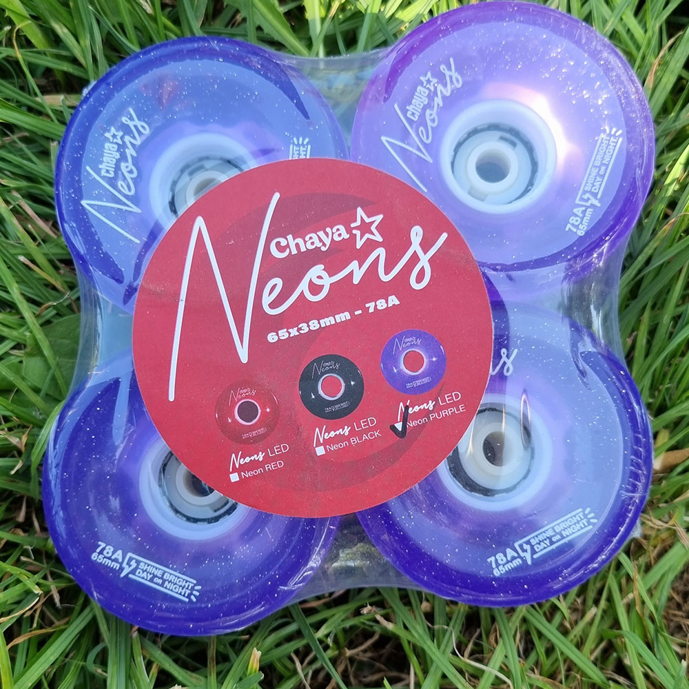 Ruedas Neons purpura
