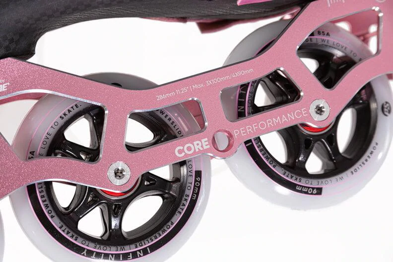 Patin carrera 3X Kids Pink Powerslide - Imagen 5