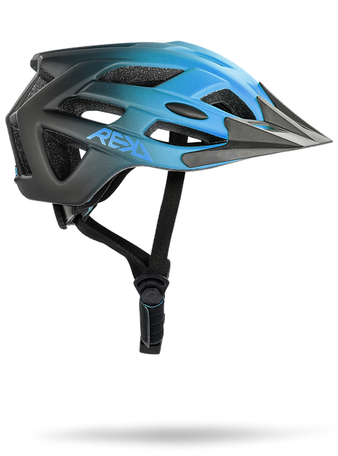Casco Rekd black Blue Certificado