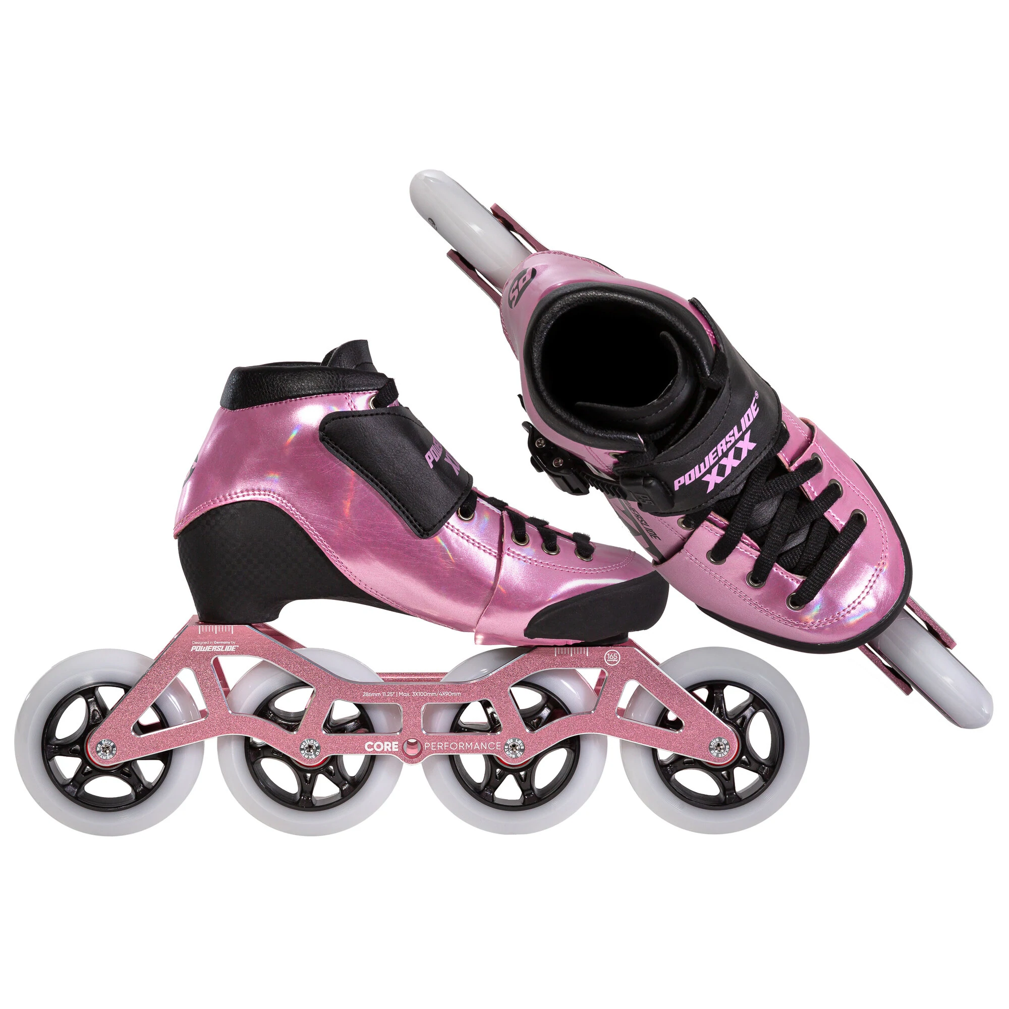 Patin carrera 3X Kids Pink Powerslide - Imagen 2
