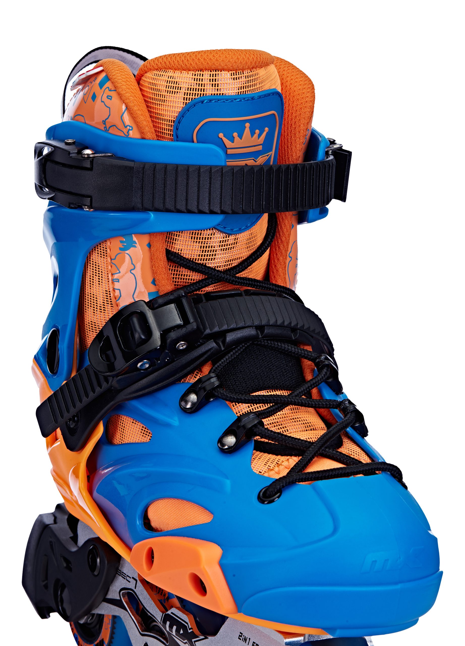 Patin de Niño o Niña MX KS400 blue orange 29 al 32 - Imagen 4