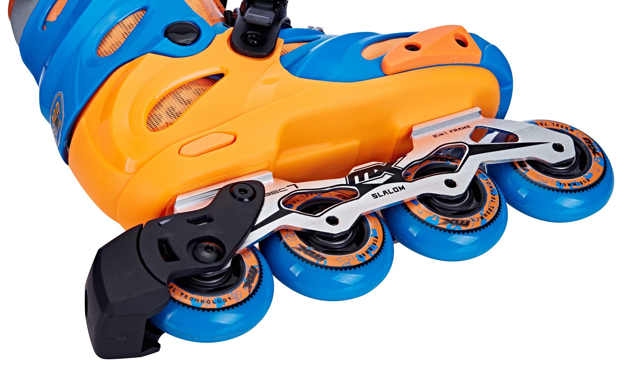 Patin de Niño o Niña MX KS400 blue orange 29 al 32 - Imagen 5