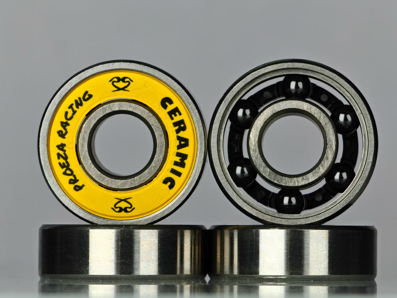 Rodamiento Ceramico six ball Proeza Racing, yellow