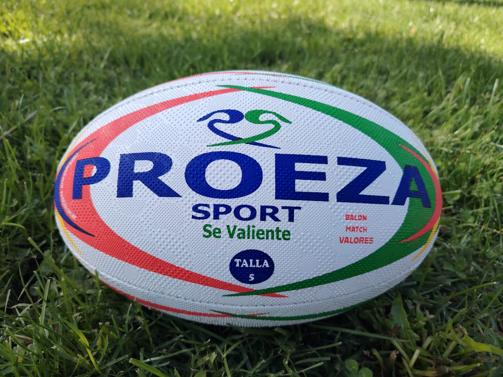 BALON RUGBY TALLA 5 "VALORES" - Imagen 5