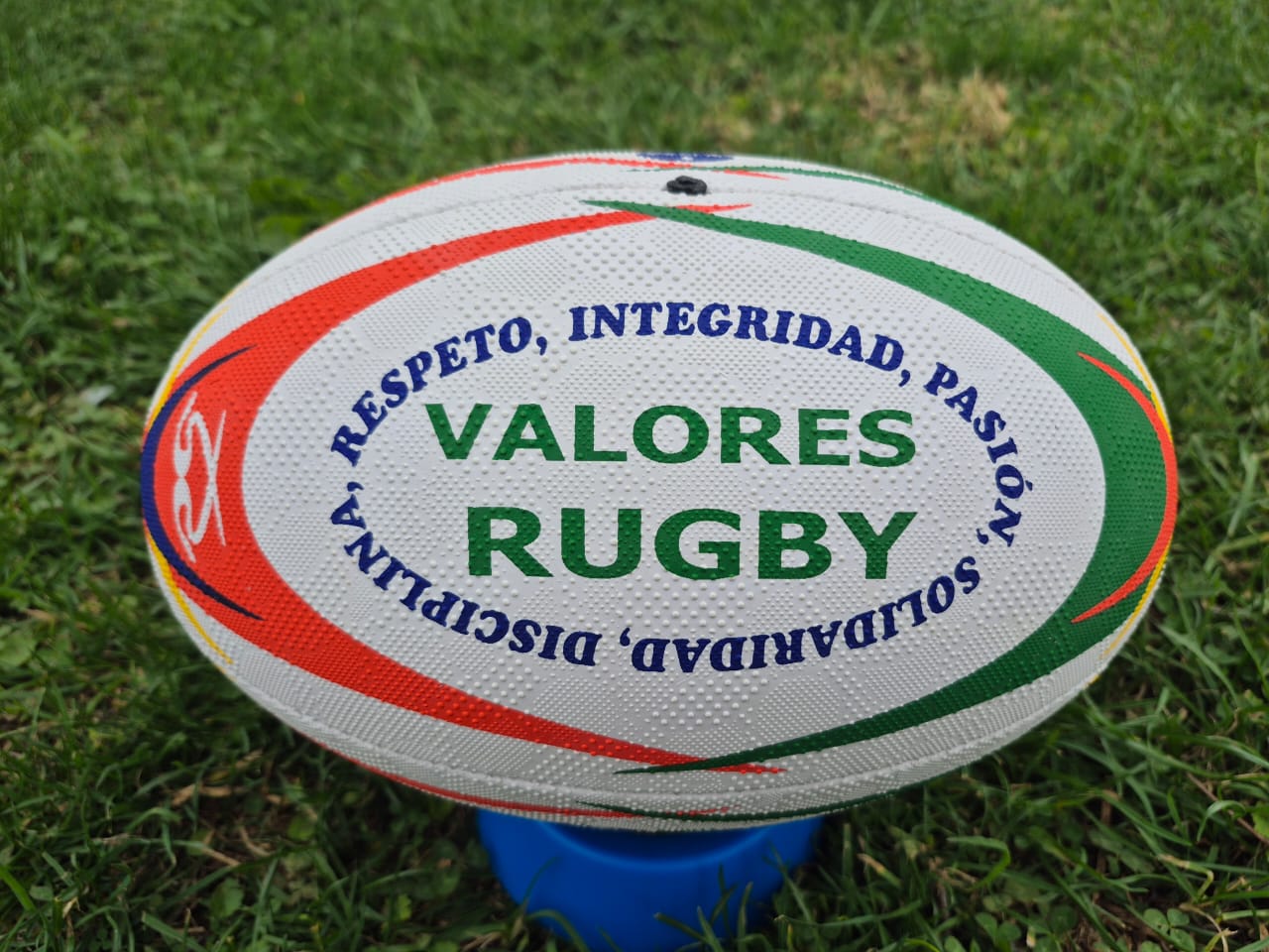 BALON RUGBY TALLA 5 "VALORES" - Imagen 4