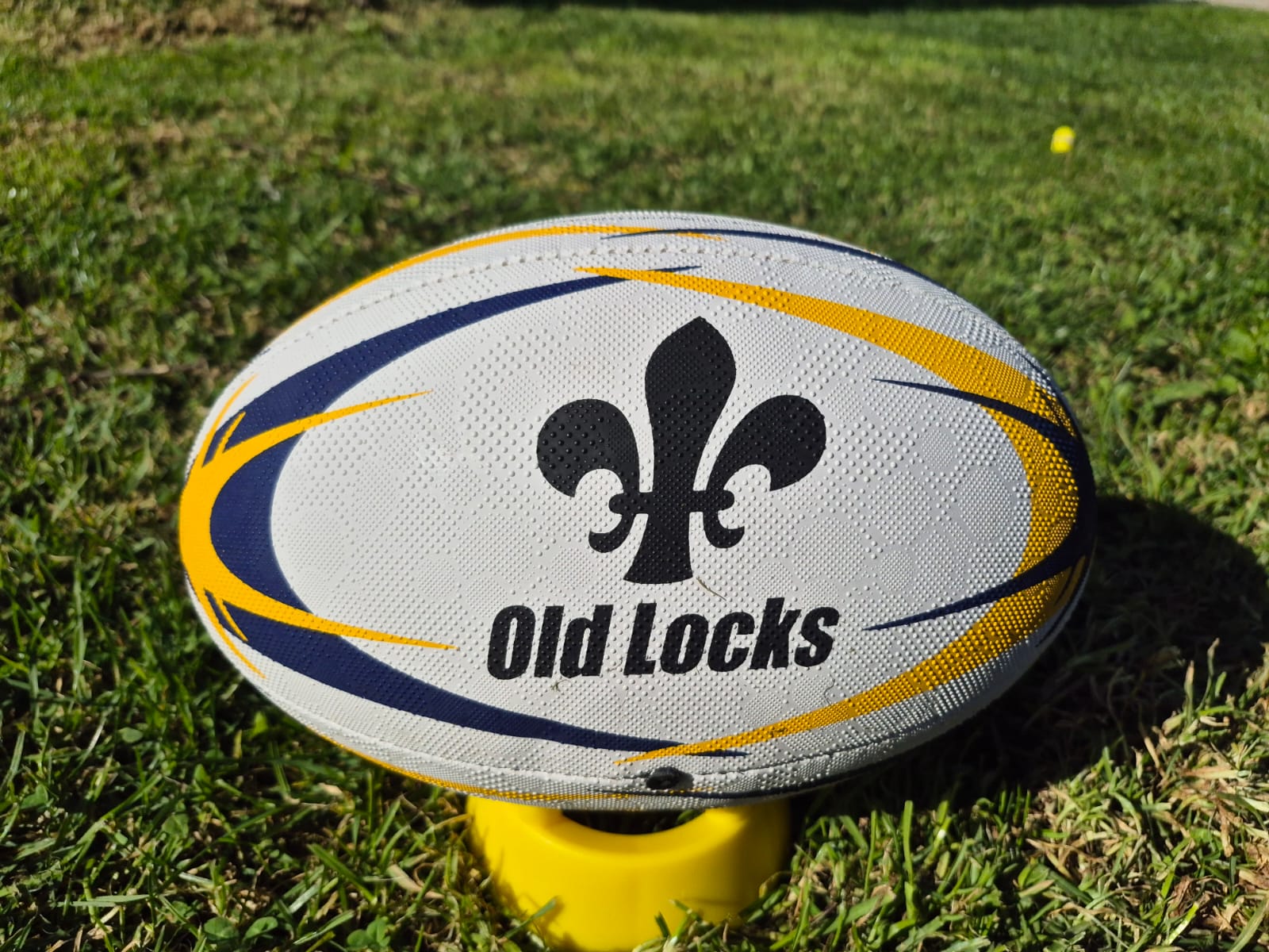 Balón rugby talla 5, Old Locks, conmemoración 25 años del club.