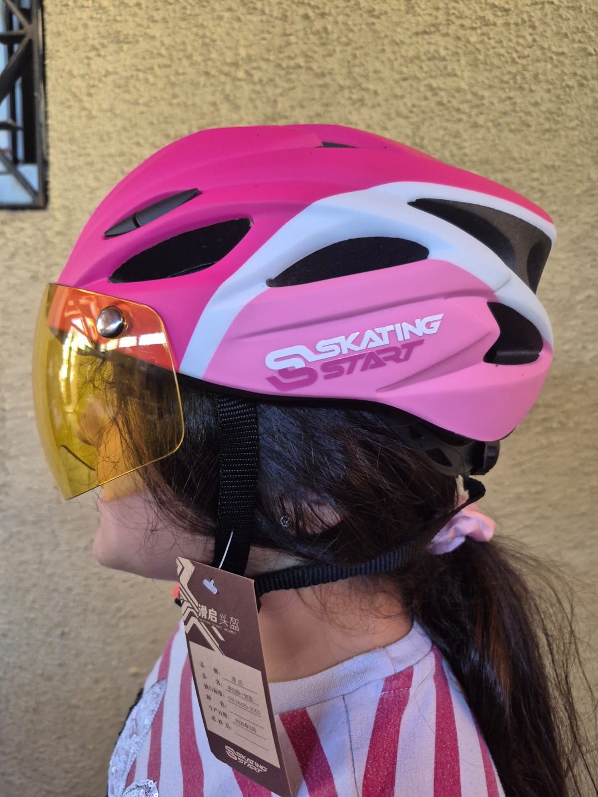 Casco de niña Skating Start vicera - Imagen 5