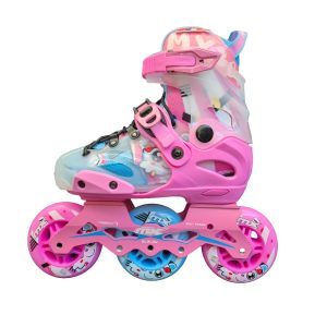patines mx kids pink